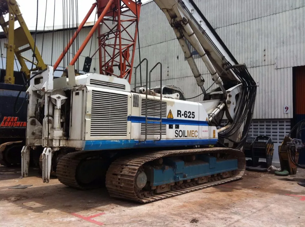 
[ Winwin Used Machinery ] Used Rotary Drilling Rig Soilmec R625 2007yr For Sale 