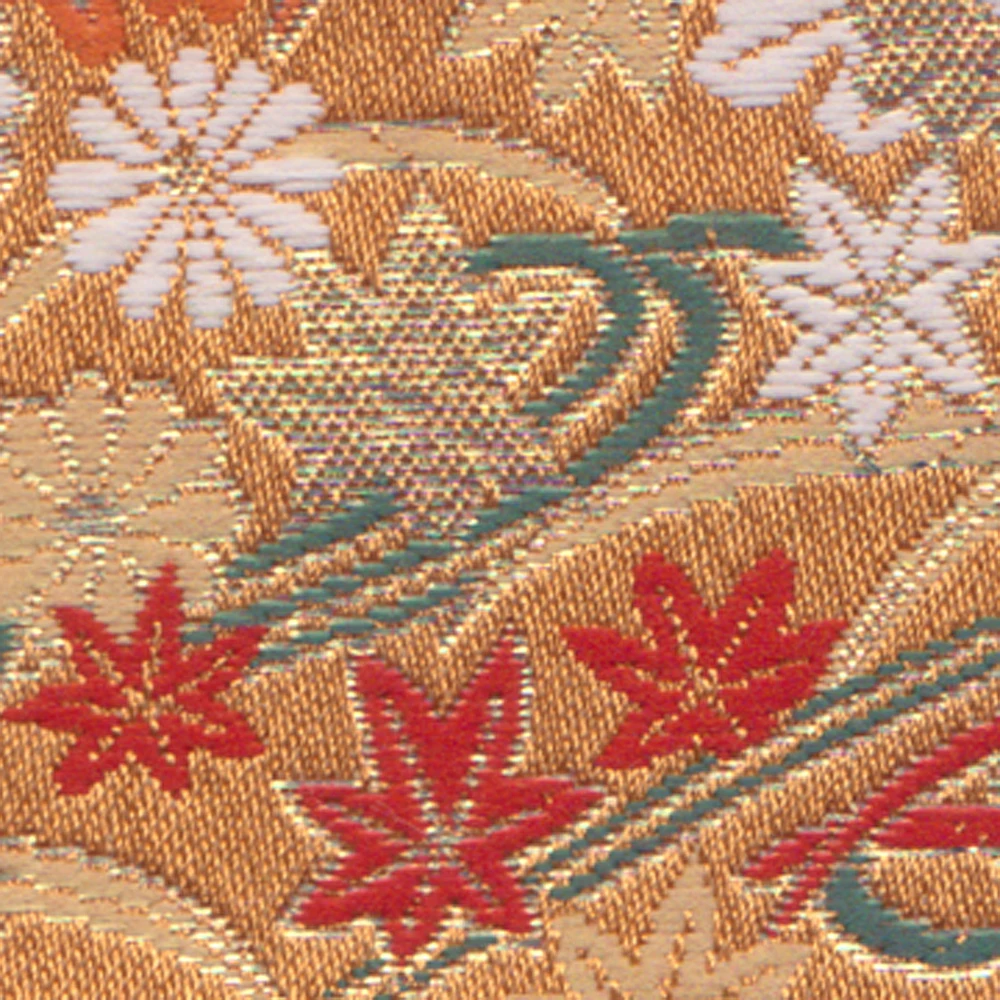 Japanese Kimono brocade fabric with many colors and design made in Japan, American companies looking for distributors