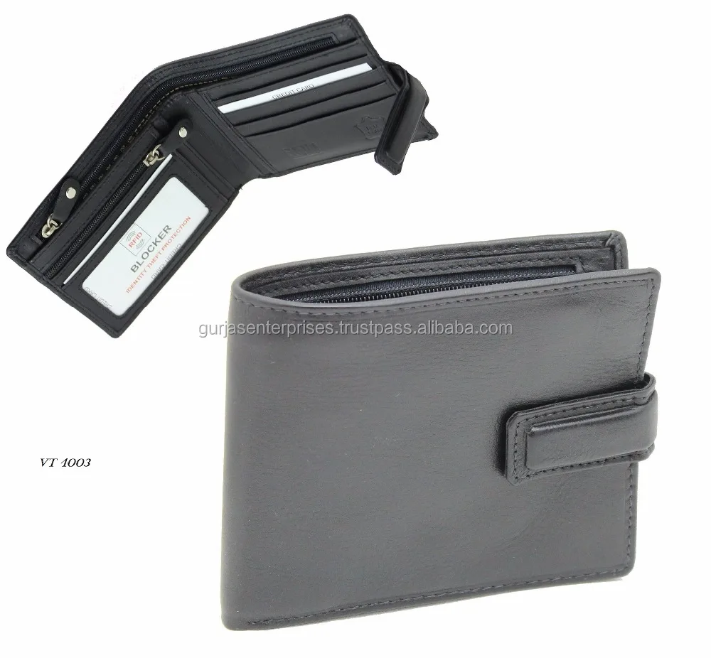 
100% genuine leather wallets assorted RFID 