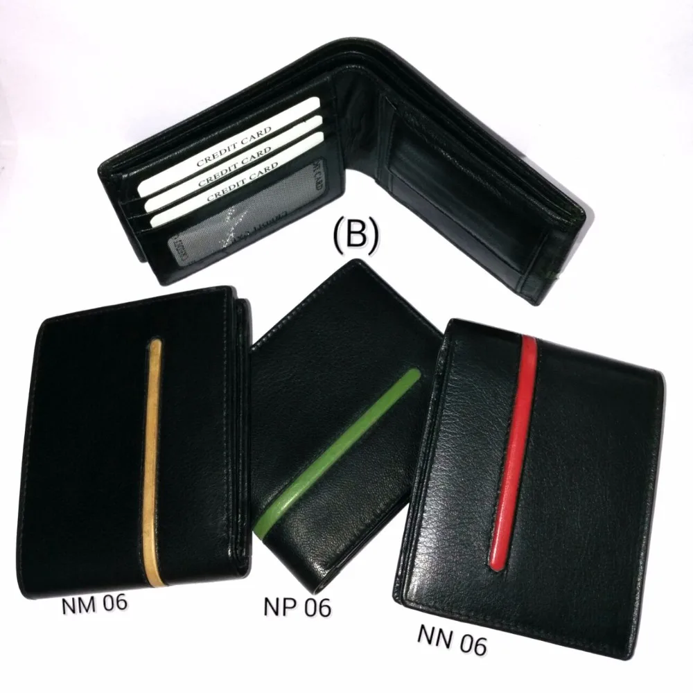 
RFID wallets leather embossed 
