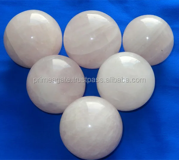 2021 100% natural rose quartz crystal ball| healing hot sale