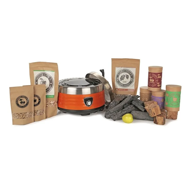 BBQ Smoking Wood Chunks Hickory, Maple,Cherry,Pecan,Oak, Apple, Maple, Beech, Alder Flavor for Smoking, BBQ, Grill and Cooking