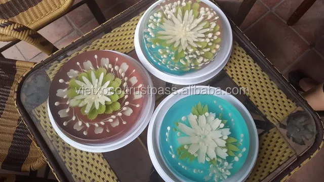 Порошок агарового желе в качестве густого агента