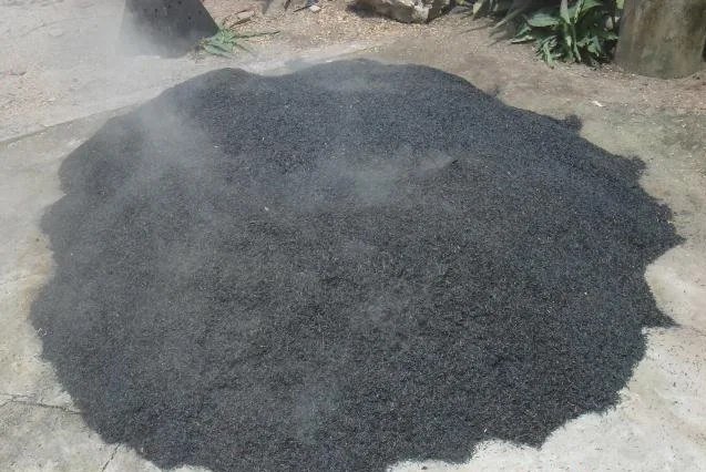 HUSK ASH for SOIL IMPROVEMENT +84337279933
