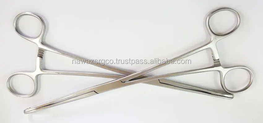 
Surgical Products Sponge Holder Froceps ( 24cm ) / Rampley Sponge Holding Forceps / Vaginal Forceps 