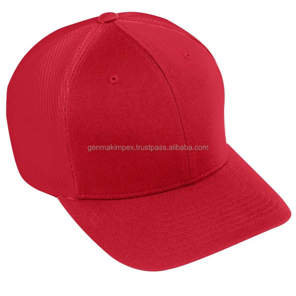 Embroidery Custom Logo Wholesale One Piece Can Be Customized  Plain Red City  2022 Sports Caps