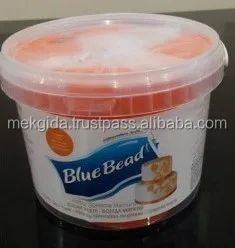 Blue Bead Orange Edible Sugar Paste Fondant For Cake Decoration