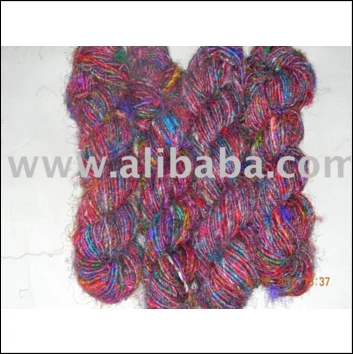 
Supper Soft Recycled Silk Yarn for Knitting 