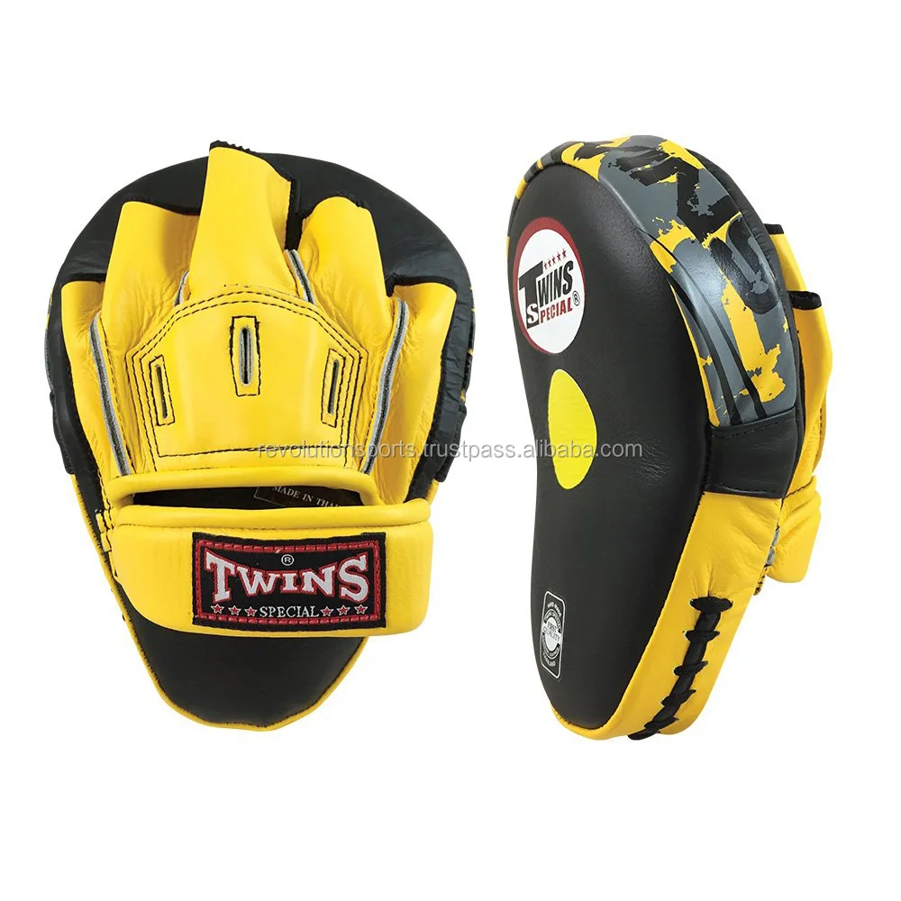 MMA, Boxing training Focus pads / Punching mitts made with Synthetic leather twins style best seller 2017