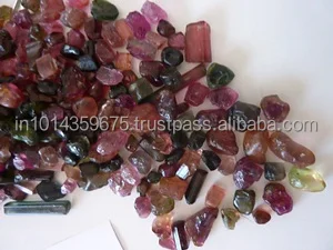 Natural Loose Gemstone Diamond Cut Tourmaline Stone
