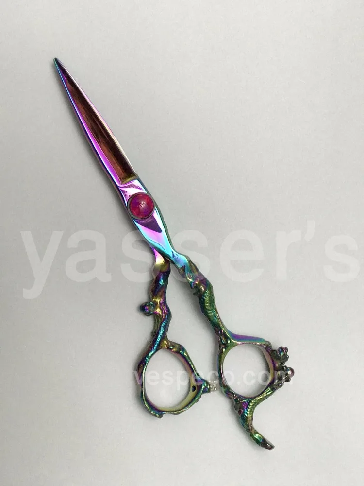 Dragon handle , fancy scissor , color scissors