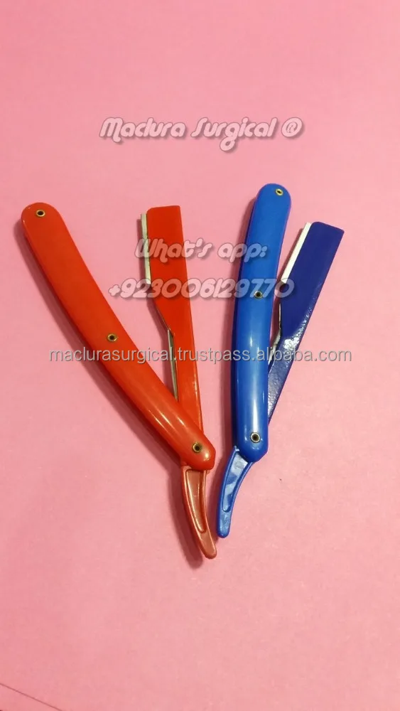  Раздвижная матовая черная бритва с лезвием