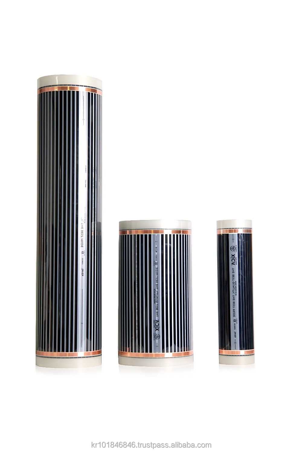 Good Product in The Korea REXVA XICA Heating Film, Underfloor heating part, Far Infared carbonn Heating Foil - CE/SASO