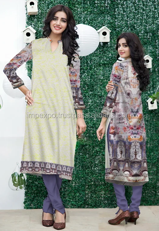 Ladies kurti manufactures in Lahore / latest long kurti designs