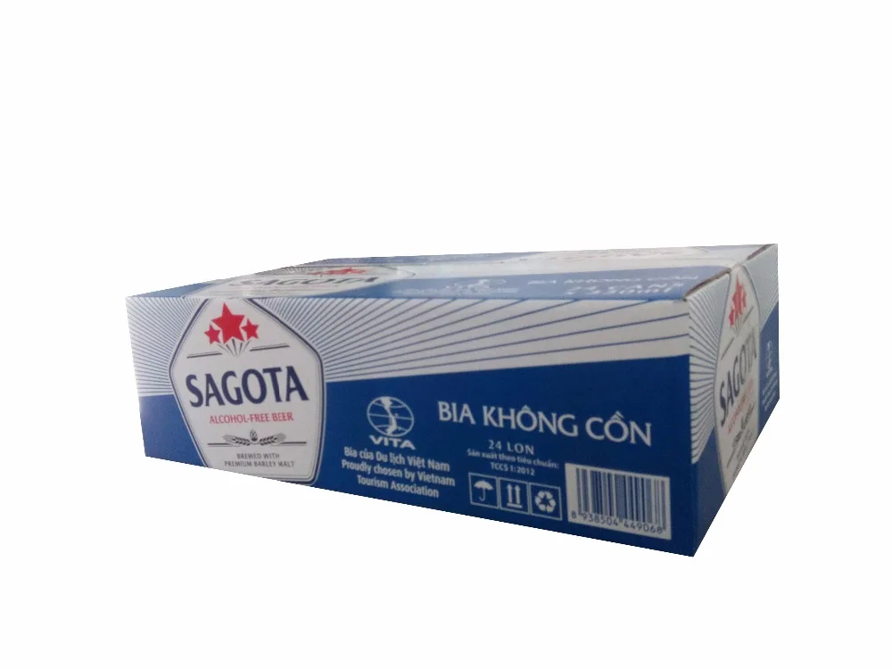 
Vietnam Vegeterian Beer Sagota can 330 ml 