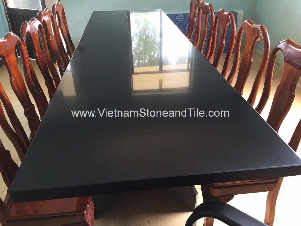 Vietnam Black Basalt slabs