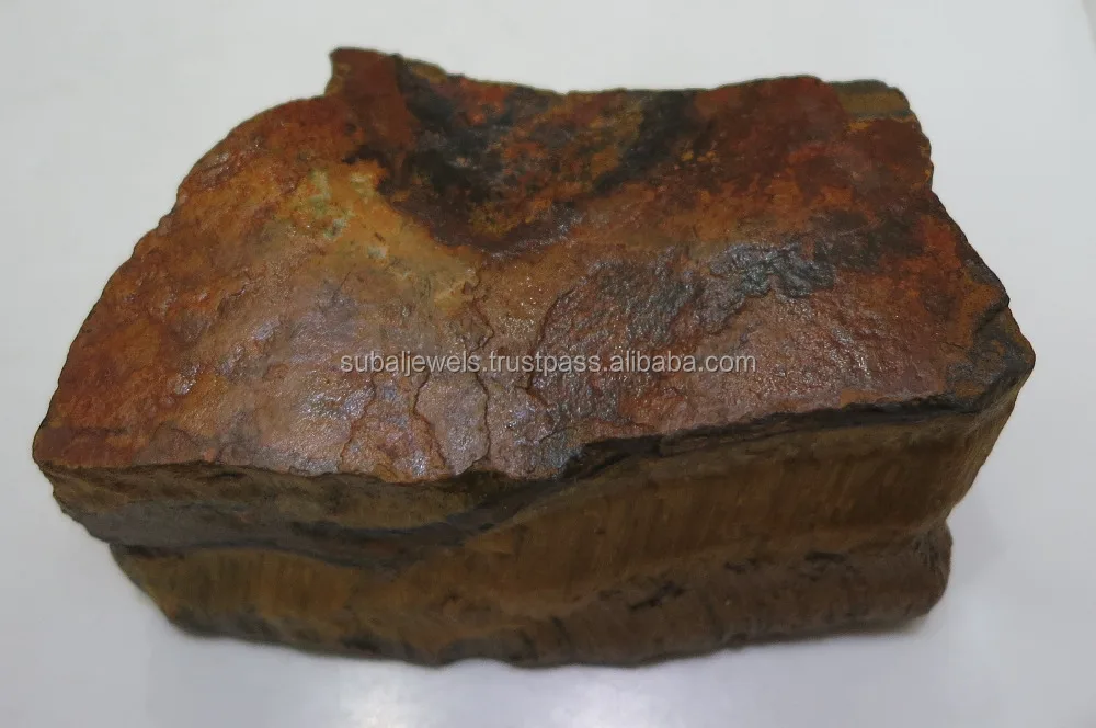 Tiger Eye Rough Uncut Natural Gemstone From South Africa Good Quality Big Size Earth-Mined