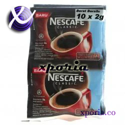 Кофейный порошок NESCAFE CLASSIC 10x2 г | Происхождение из Индонезии