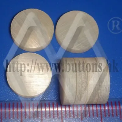 Nacre Grinded White mop shell buttons blanks grinded white mother of pearl