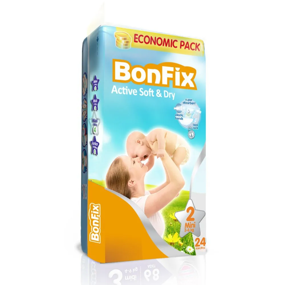 BONFIX Baby Diapers 7-18 Kg suppliers Turkey