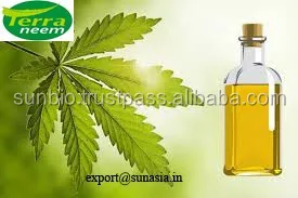 Ayurvedic Neem Oil natural way of cold processing method with high Azadirachtin content of minimum 3500ppm to 4000 ppm