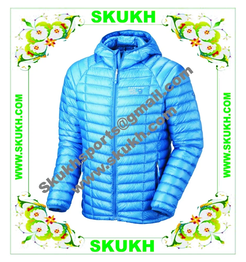 Custom Duck Down Jacket Red Padded Winter Down Coat Goose Jacket Shell Provide Hot in Winter for Hot Selling Breathable Red