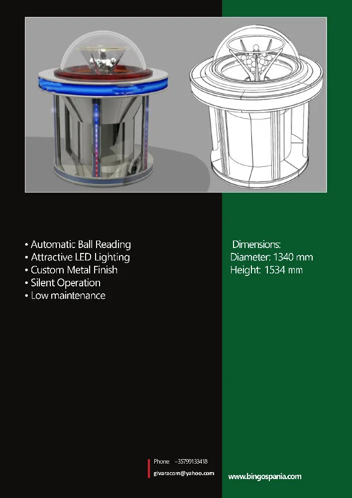 Bingo Roulette Game Set