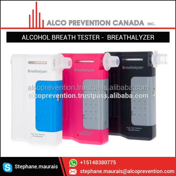 iAlco Supreme BREATHALYSER, Professional Breath Alcohol Tester