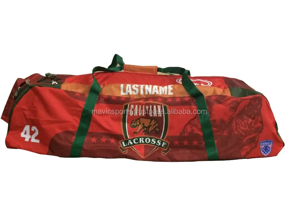 Индивидуальные сублимированные сумки для Лакросса