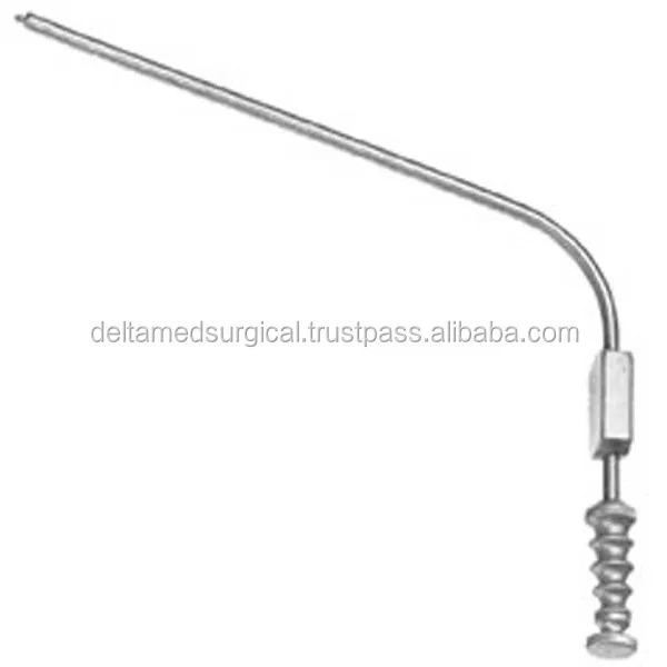 Высококачественная изогнутая всасывающая трубка хирургические инструменты от Delta Med