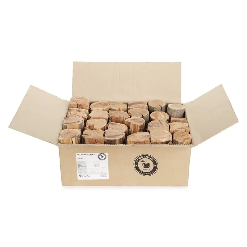 BBQ Smoking Wood Chunks Hickory, Maple,Cherry,Pecan,Oak, Apple, Maple, Beech, Alder Flavor for Smoking, BBQ, Grill and Cooking