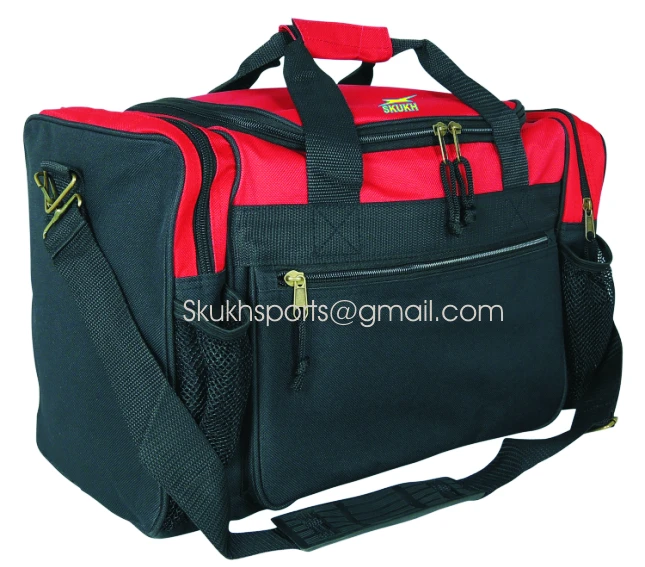 customizable gym bags Duffel Bag Sport Travel Carry-On Workout Gym Red Black Blue Gold Gray CANVAS DUFFLE