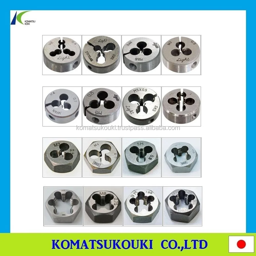 Unique Japan OSG thread rolling dies RD(SKS) RD S 38XM16X1.5, tap/endmill/insert and drills also available