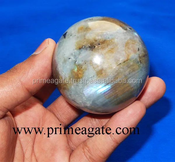 2018 Fired Labradorite Balls | Stone Sphere For Sale | India