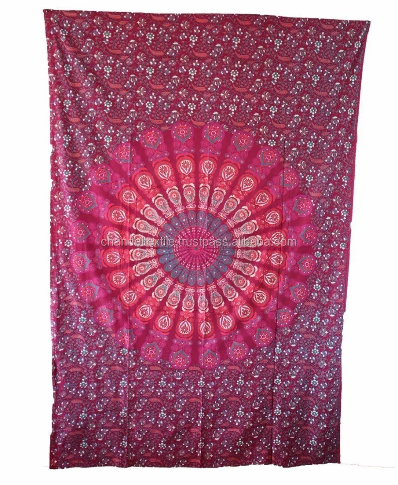 Indian Mandala Tapestry Hippie Mandala Wall Hang Tapestry-Ethnic Wall Hanging Blanket Tapestries Decor Home Art Wholesale lot