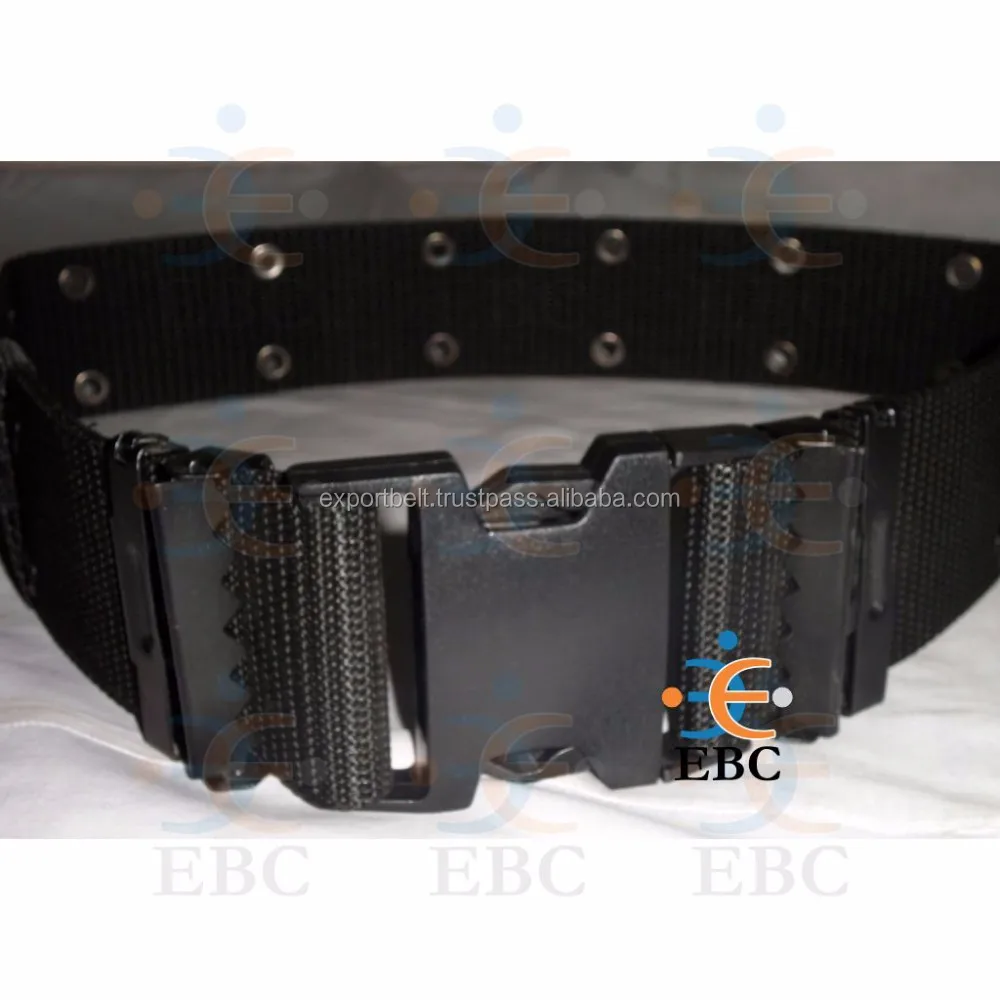 Security Guard Belts and Quick Release Buckle Duty Belts in Polyester Webbing OEM Security Guard Belt at Best Price in EBC