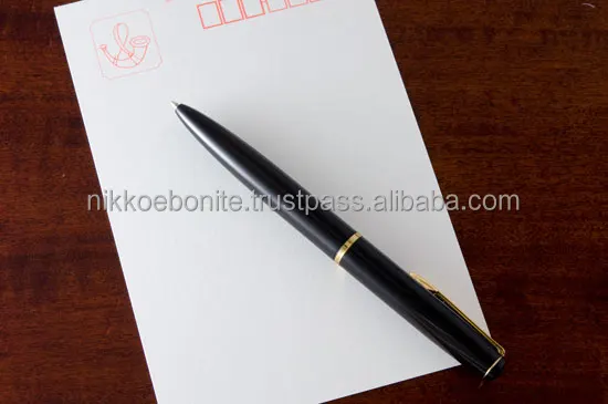 Hand-made and Japanese gift ballpoint pen at reasonable prices ,made of original color ebonite material