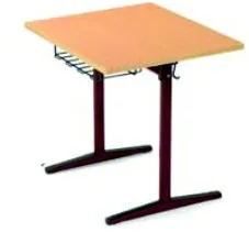 
Platin Double School Desk Without Chair 
