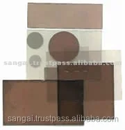 
decorative sheets for wall tiles, ceilings or other art works made from natural mica 