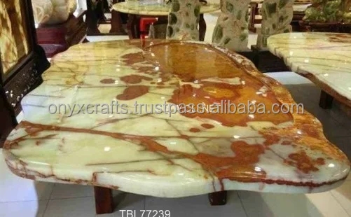 Mult Green Onyx Stone Table Top in Cheap Price