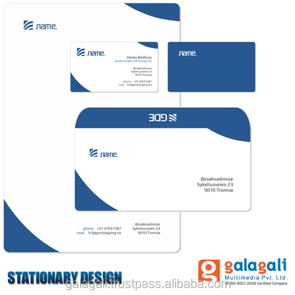Logo Design for Export & Import business & brochure designer from India