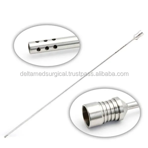 Высококачественная изогнутая всасывающая трубка хирургические инструменты от Delta Med