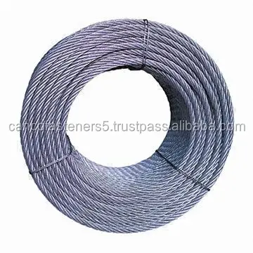 6mm 7x19 stainless steel wire rope/6mm steel wire rope