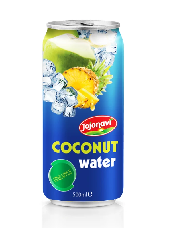 
Orange flavour with Coconut water in Aluminium can 500ml Coconut water 