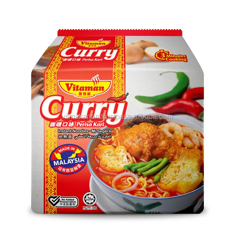 Vitaman Curry Instant Noodles