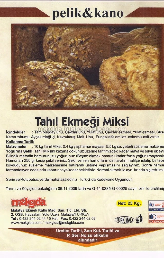 Pelik&Kano Bakery Multi Grain Bread Premix Mix