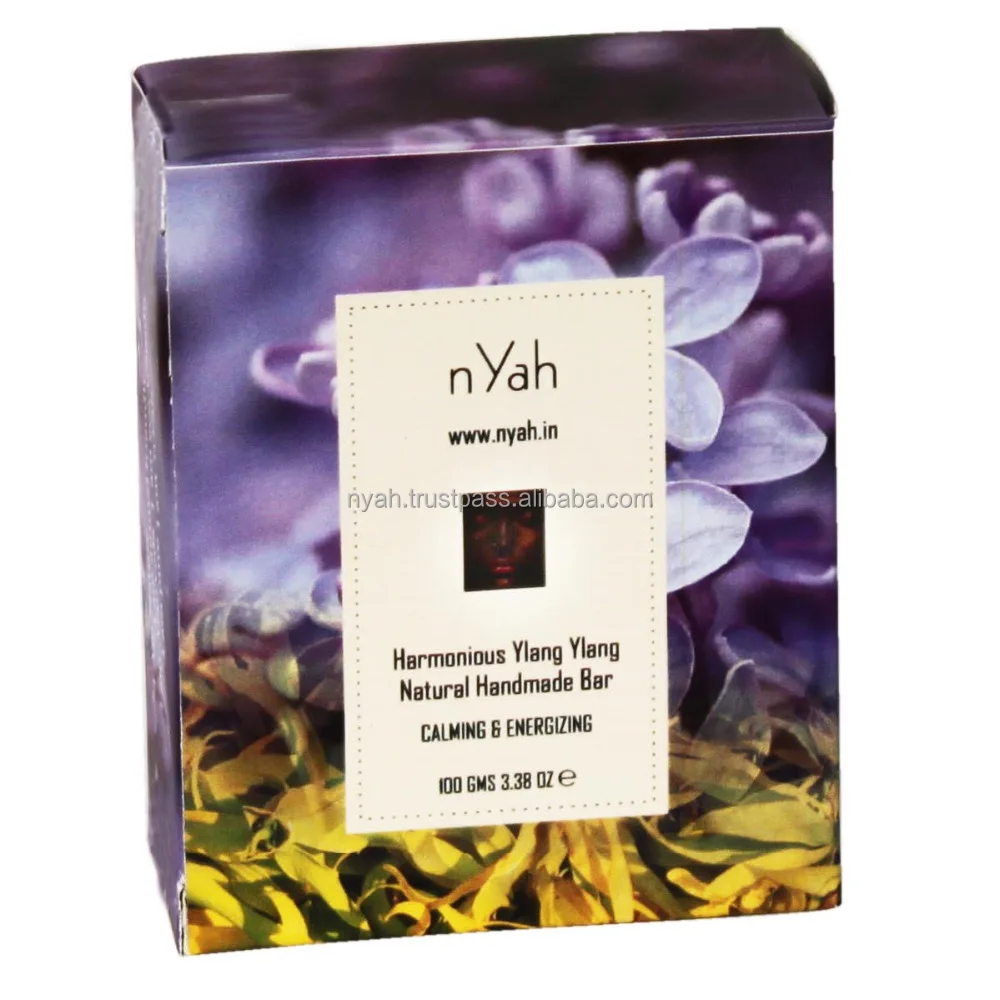 Ayurvedic Herbal Natural Lavender Ylang Ylang Handmade Natural Soap
