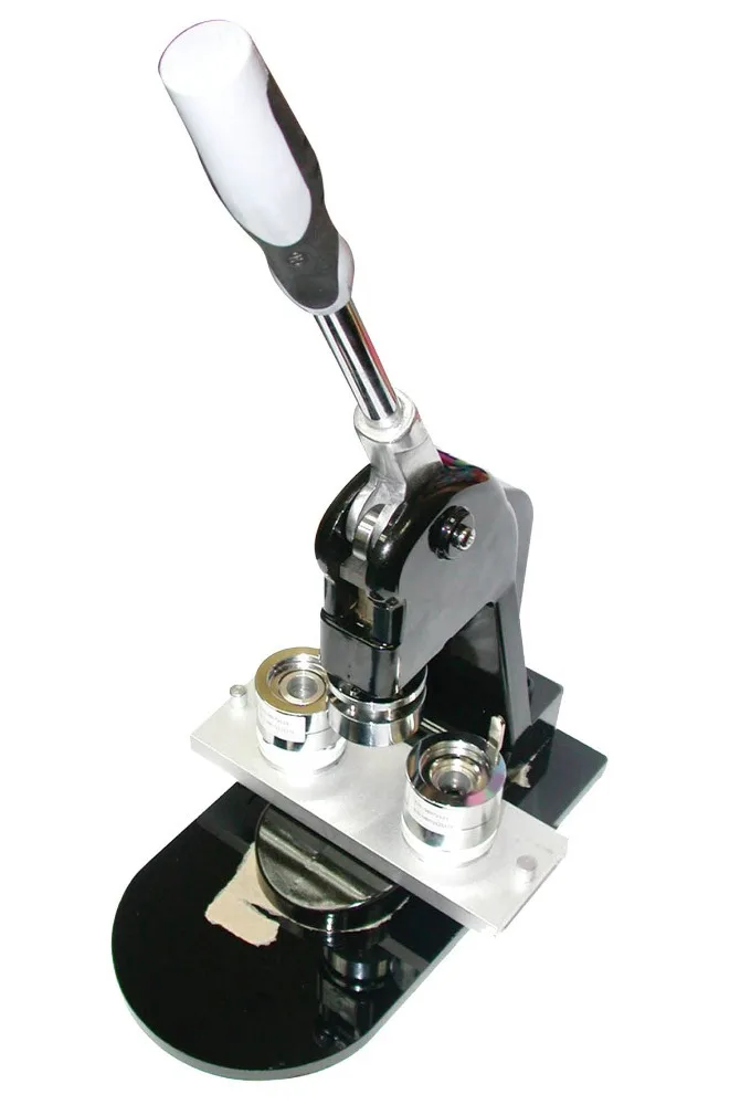 
manual metal button badge making machine 