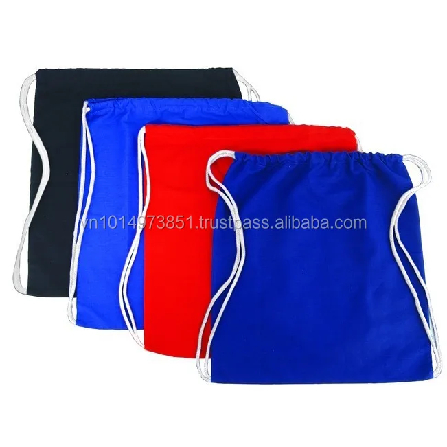 
Stationary with polyester Vietnamese drawstring shopping bag 