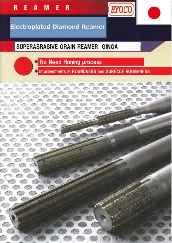 
High precision and High quality hole Ryoco Diamond Reamer at reasonable prices 